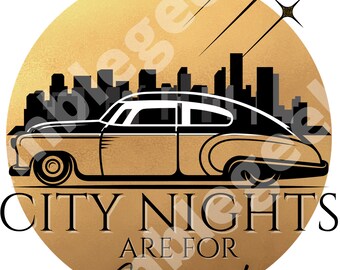 City Lights sind für Cruisin&#39;, Lowrider, Old School, Vintage, City, PNG, JPEG, Chicano,