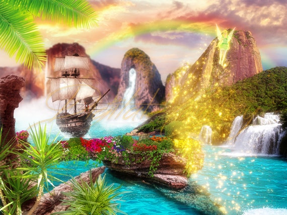 Peter Pan Neverland Background