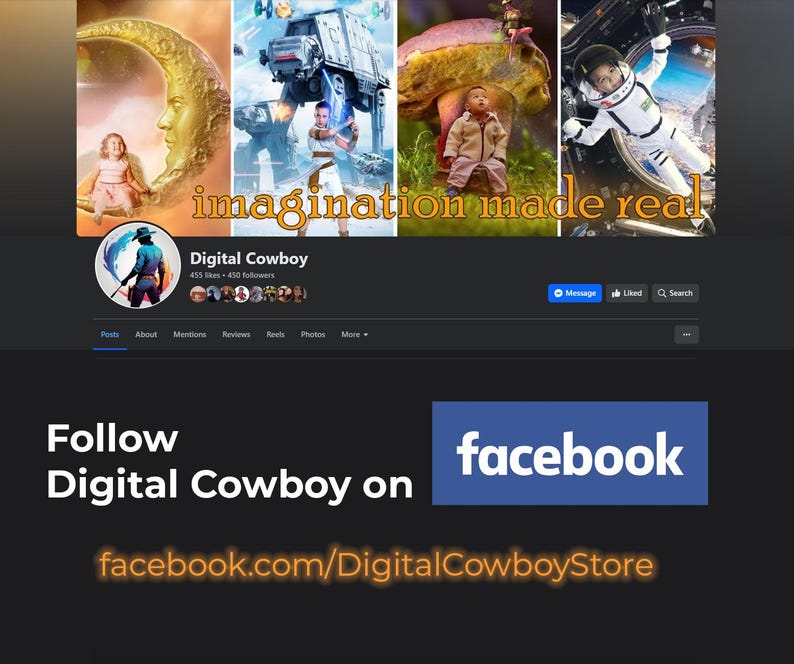 Follow Digital Cowboy on Facebook