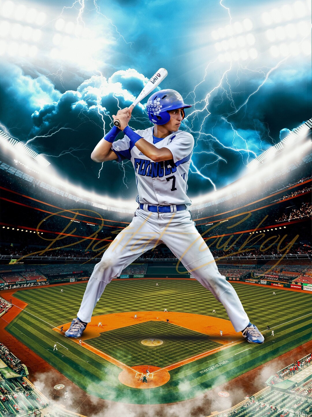 Baseball Diamond Digital Background Baseball (Instant Download) - Etsy