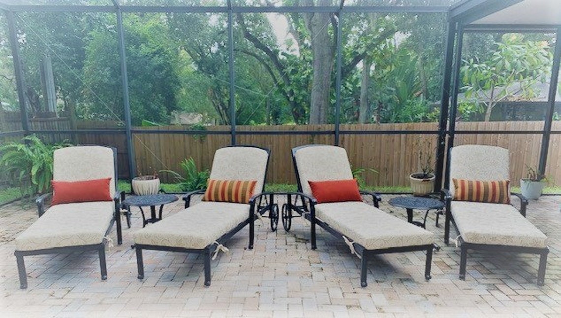 Custom Outdoor Cushion Custom Lounger Cushion Cover Custom Setspatio