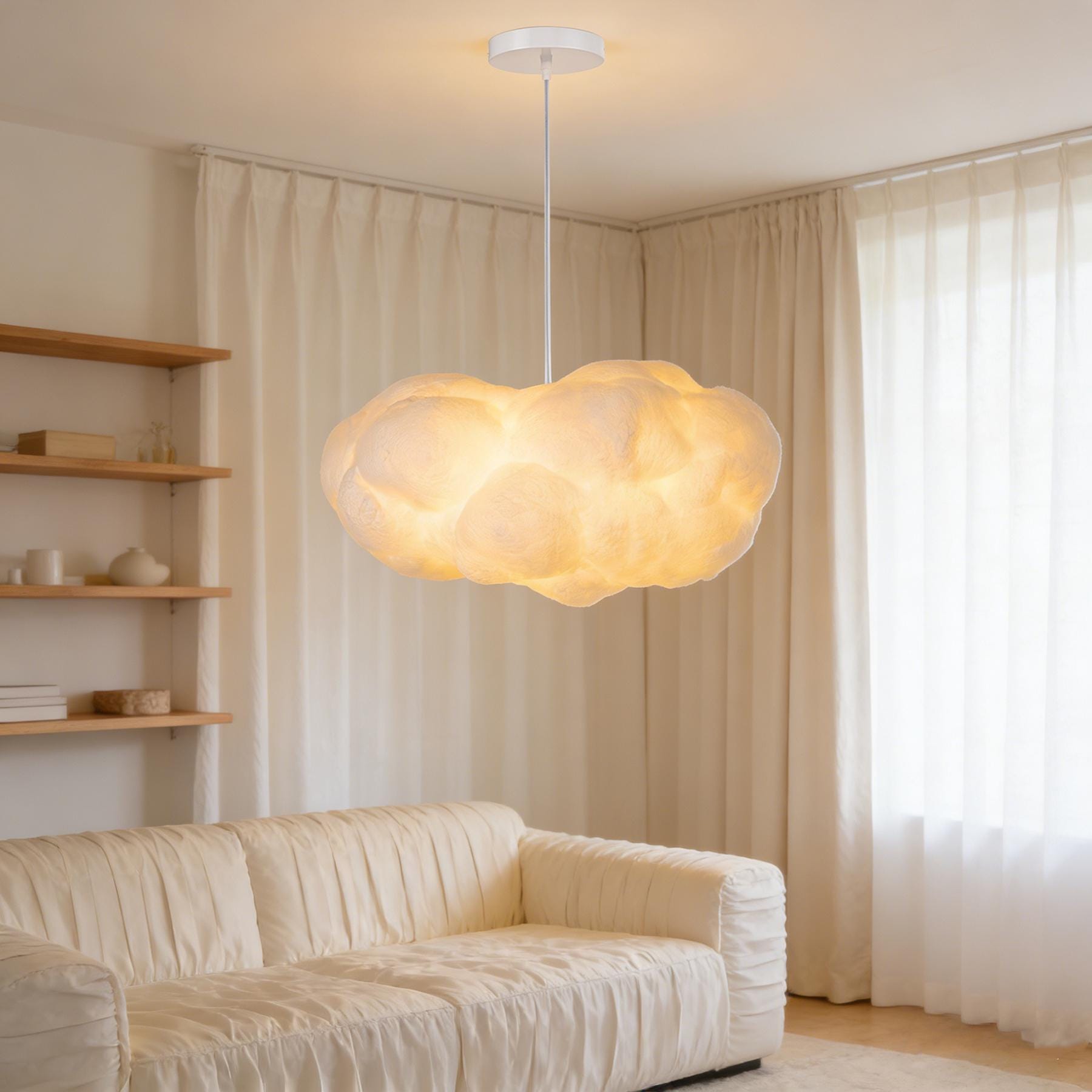 Cloud pendant light - Etsy 日本
