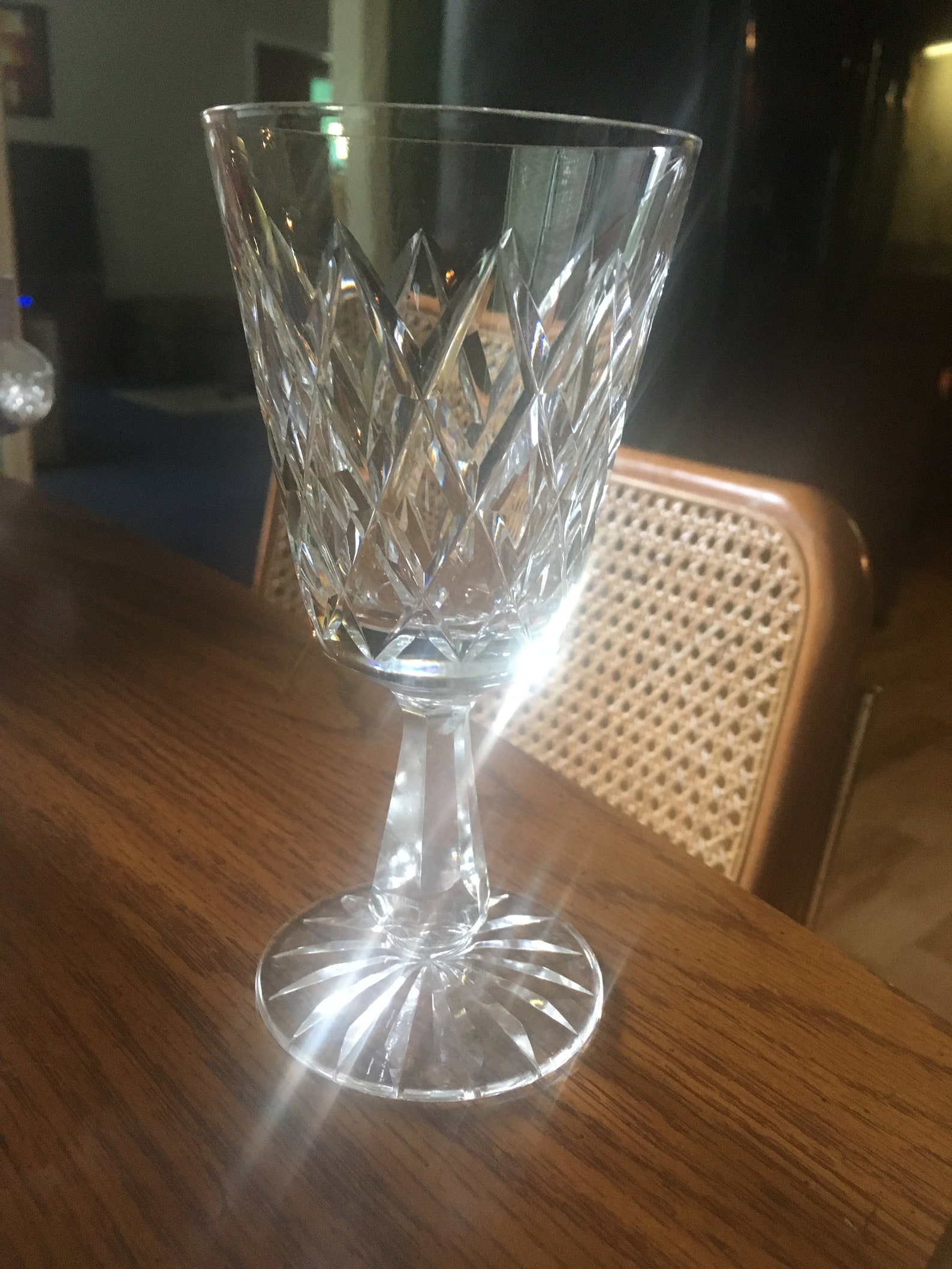 Waterford Crystal KINSALE Water Goblet 63/4 Tall Etsy