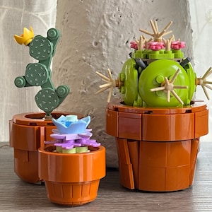 Unique Lego Plant Set: Quirky Office Decor for Plant Lovers and