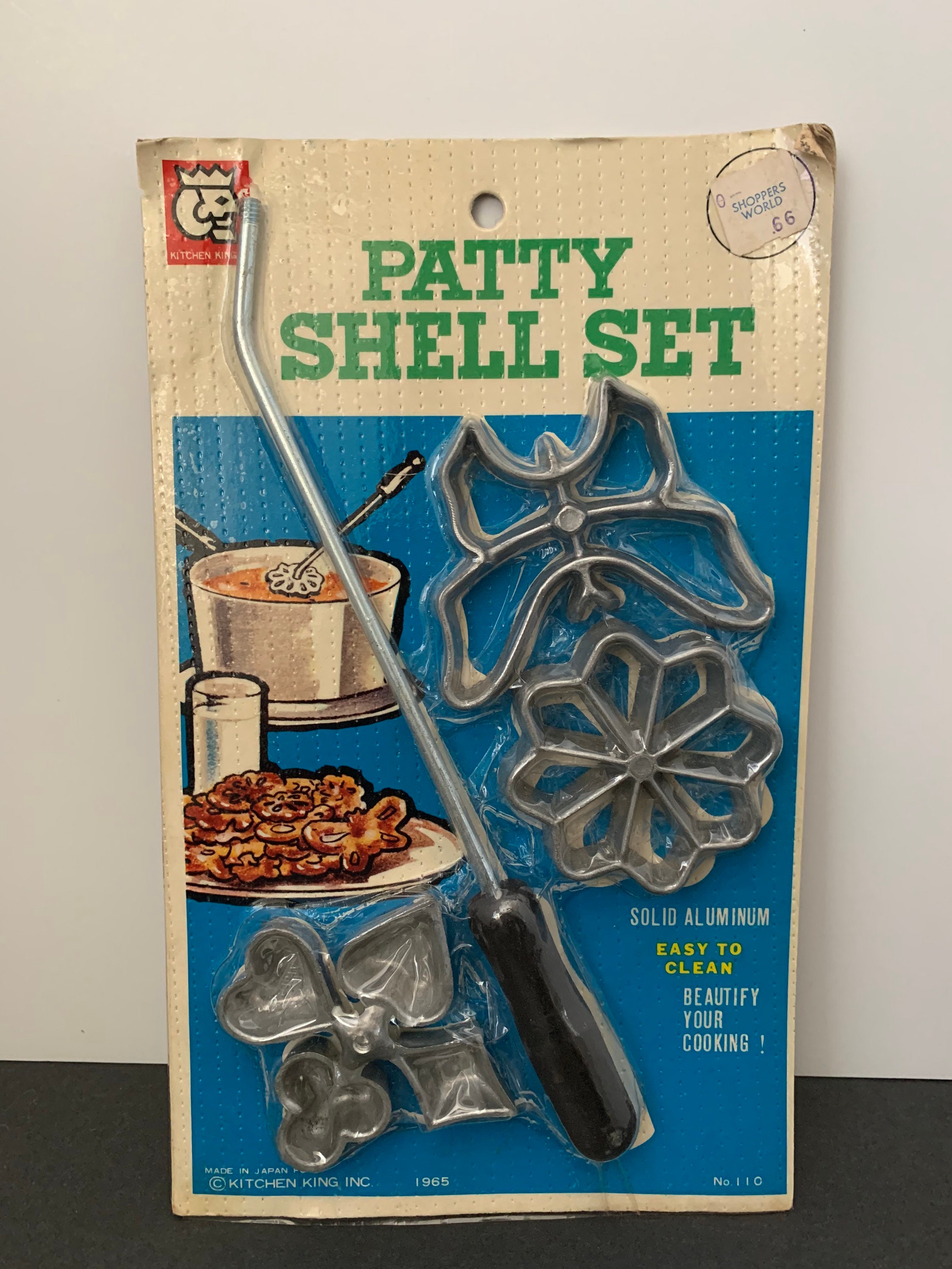 Vinatge Patty Shell Set Kitchen King 1965 Made in Japan Etsy UK
