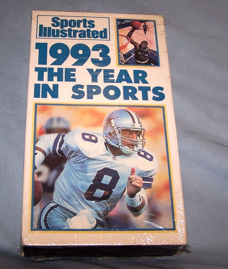 VHS Sports Illustrated 1993 The Year in Sports | Etsy