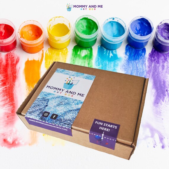 Mommy \u0026 Me Art Box Space Art Preschool 