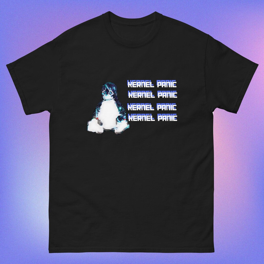 Kernel Panic Linux T shirt Etsy kernel-panic-linux-t-shirt-etsy