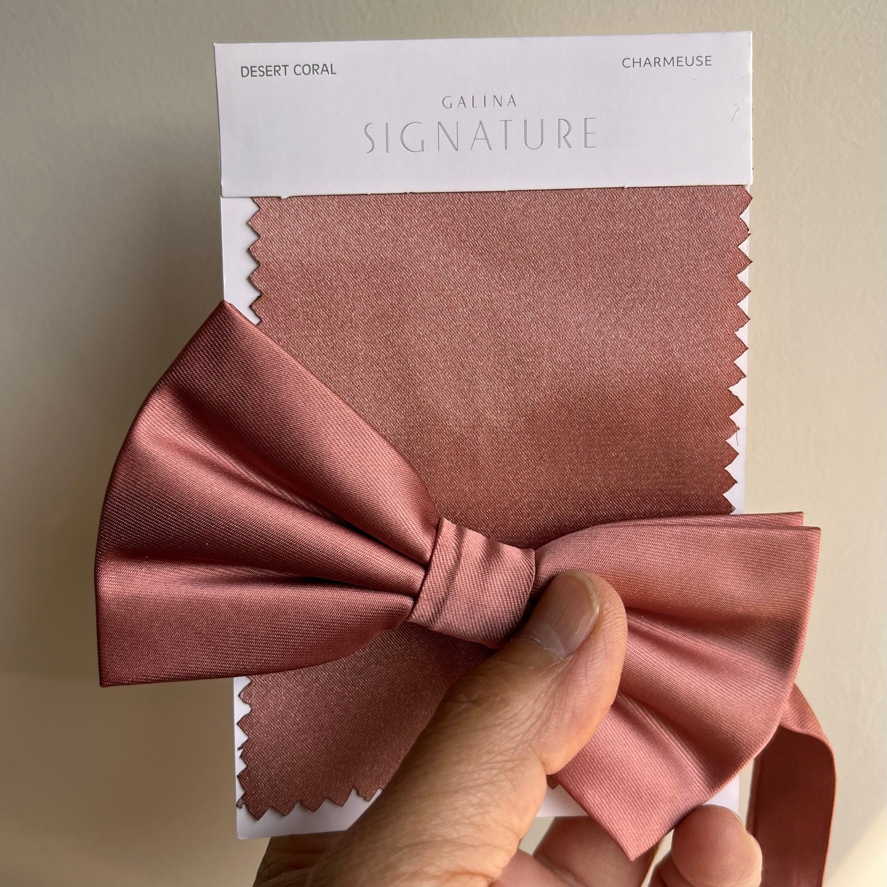 coral bow tie near me