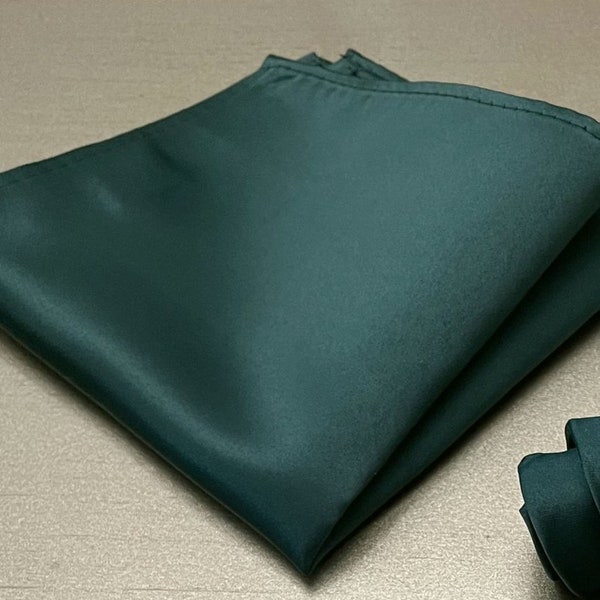 Juniper Hunter GREEN  Pocket Square Microfiber 10"