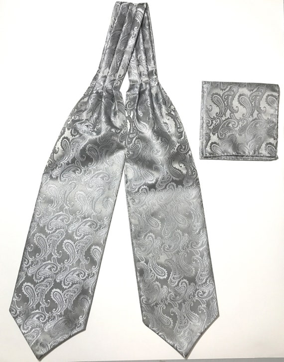 Homme Paisley Cravate Set 8Cm Avec Mouchoir De Poche Boîte Cadeau Motif