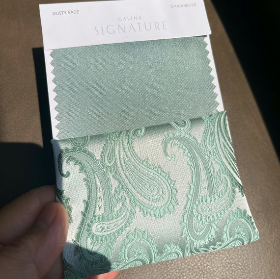 mint green handkerchief