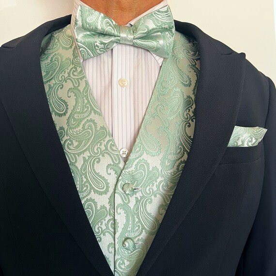 Alfani Men's Irving Geo-Print Bow Tie & Pocket Square Set, Created For