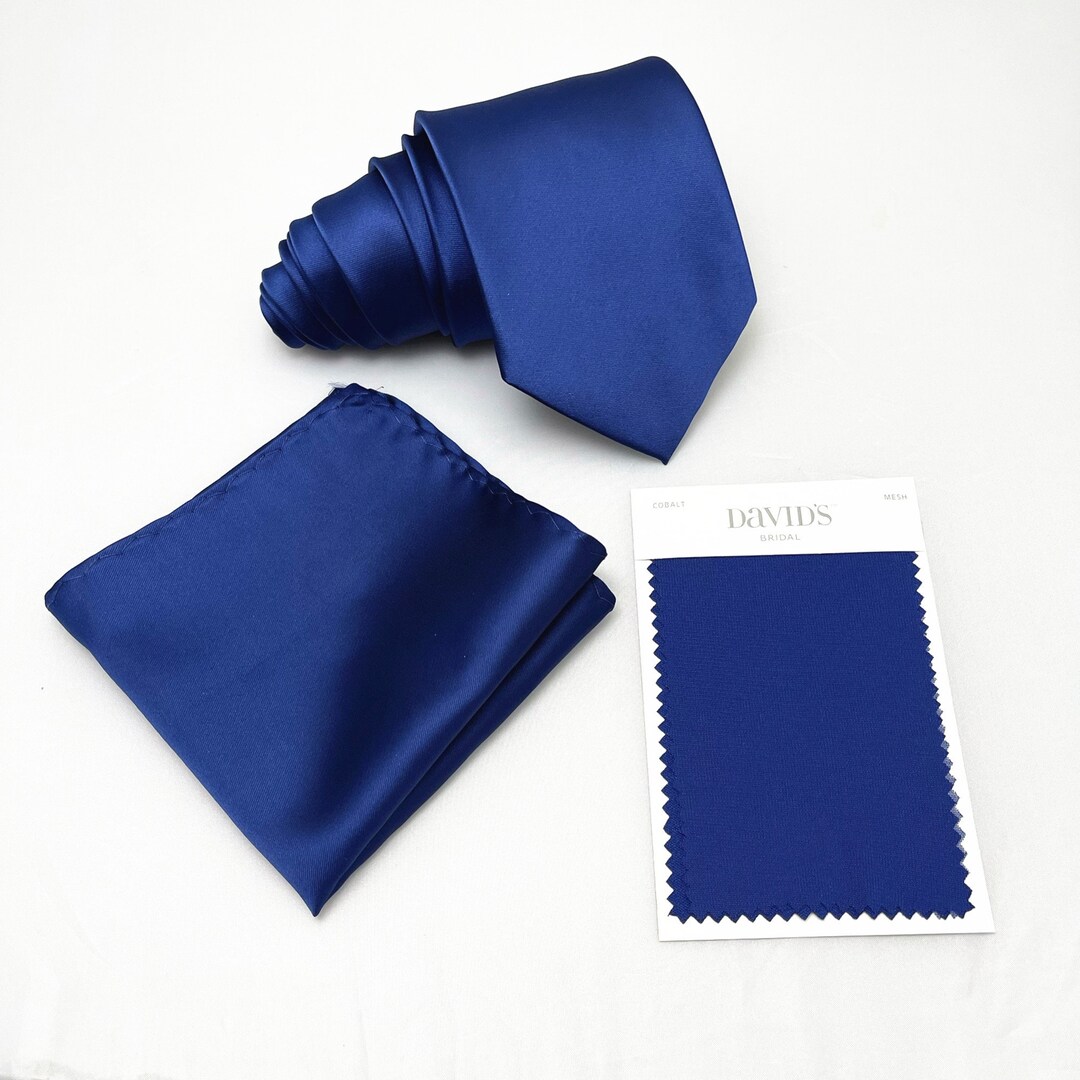 cobalt blue tie next