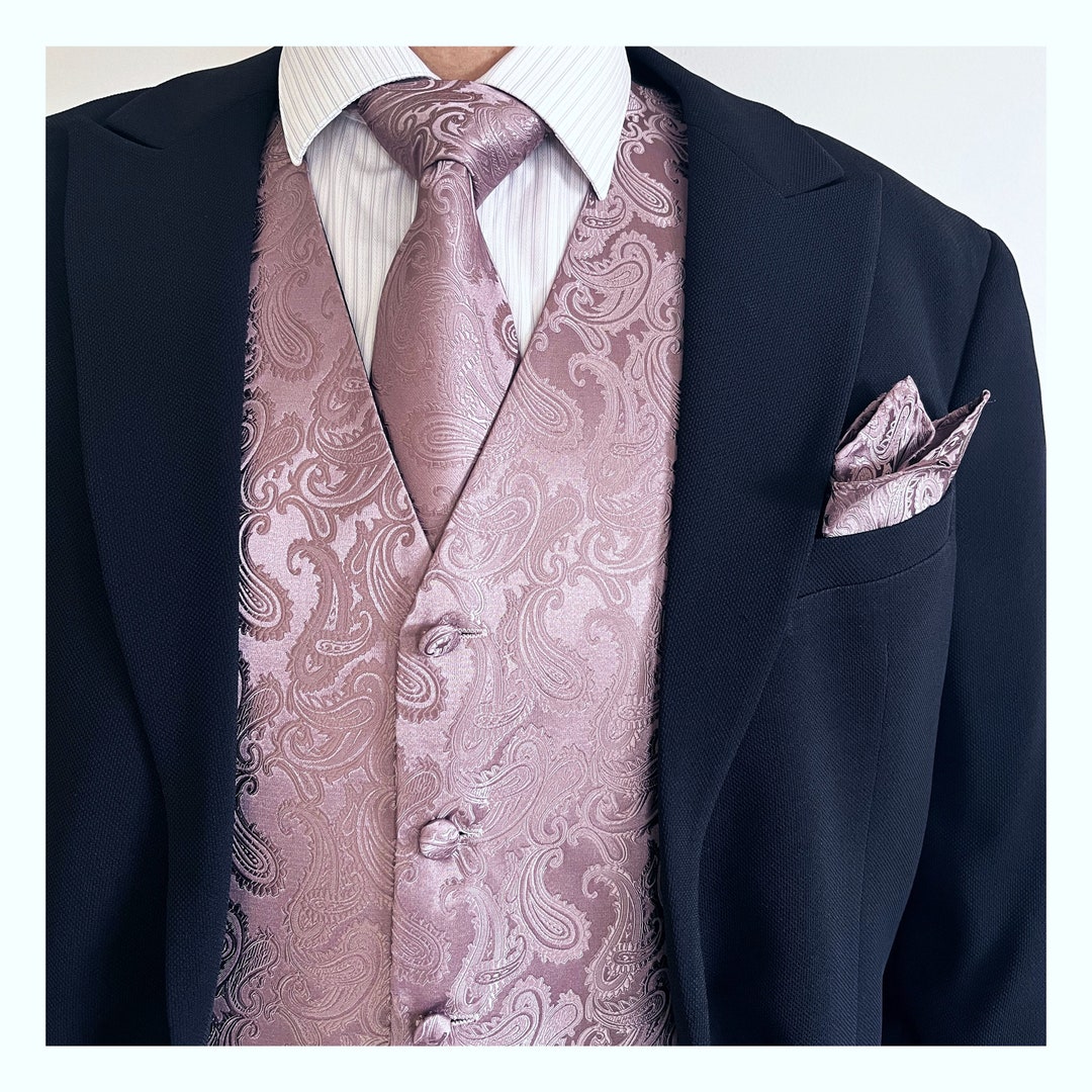 Formal Dress Vest In Light Pink Petal Pink Mens Suit And Tux Vest