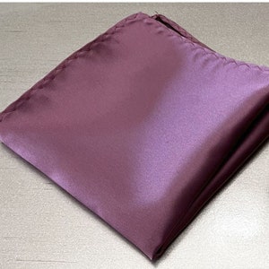 Chianti Solid Plain Pocket Square Handkerchief Hankie
