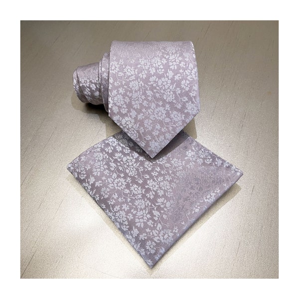 dusty lavender tie