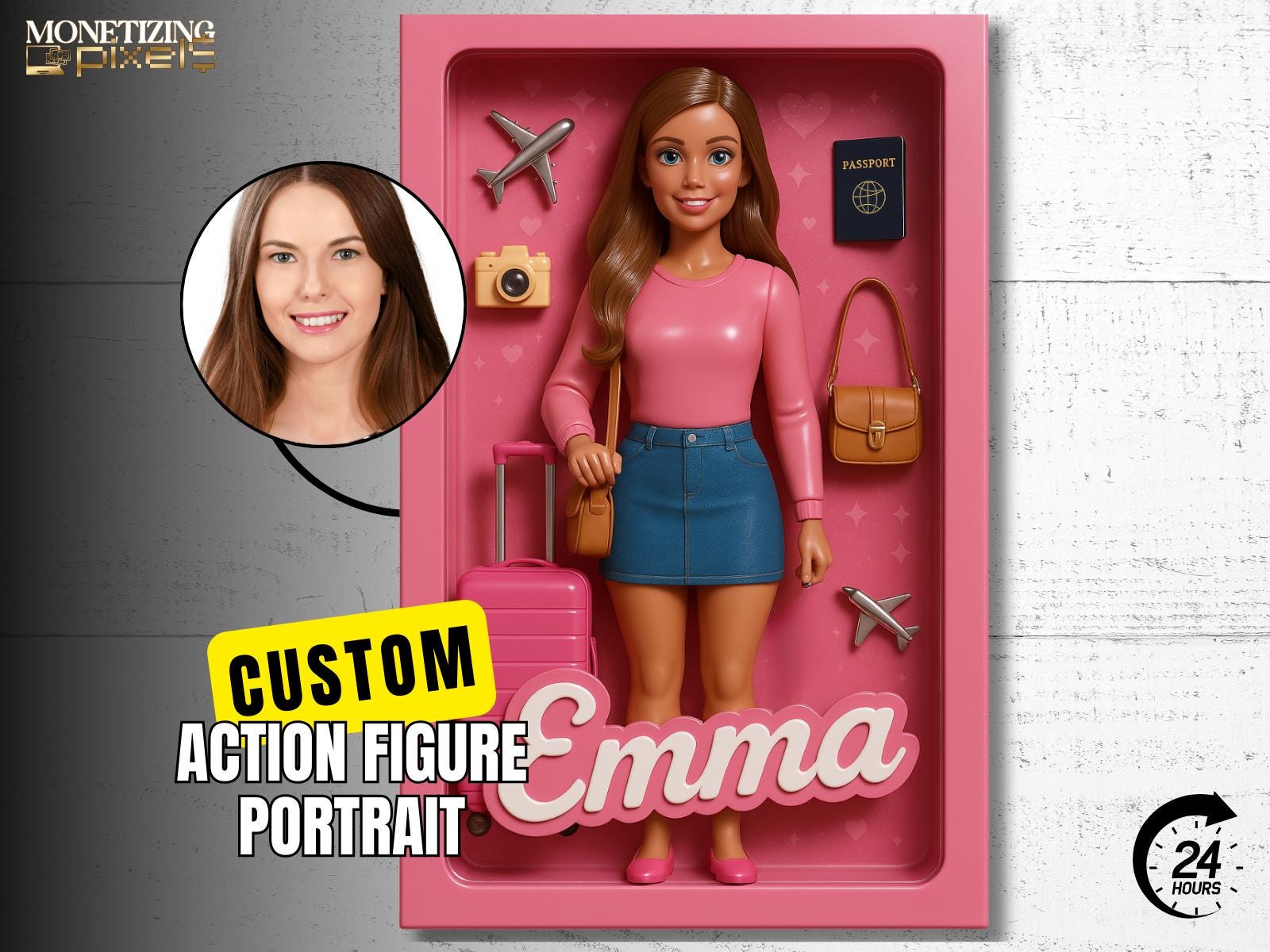 Doll Lavoretti Per Le Barbie Camper Bambole City Life Camper