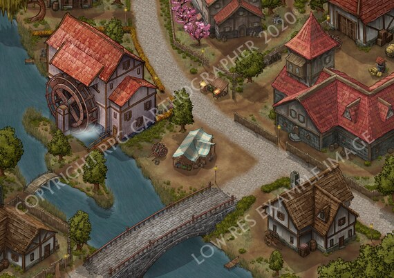 Rpg Fantasy Battle Map Watermill For Dungeons And Dragons Etc Etsy Rpg Fantasy Battle Map Watermill For Dungeons And Dragons Etc Etsy