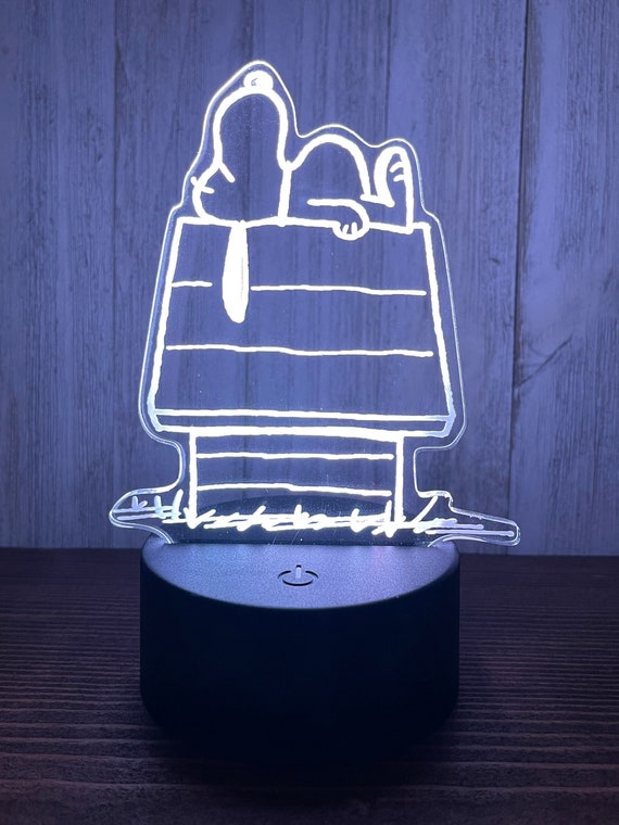 Snoopy Night Light Etsy