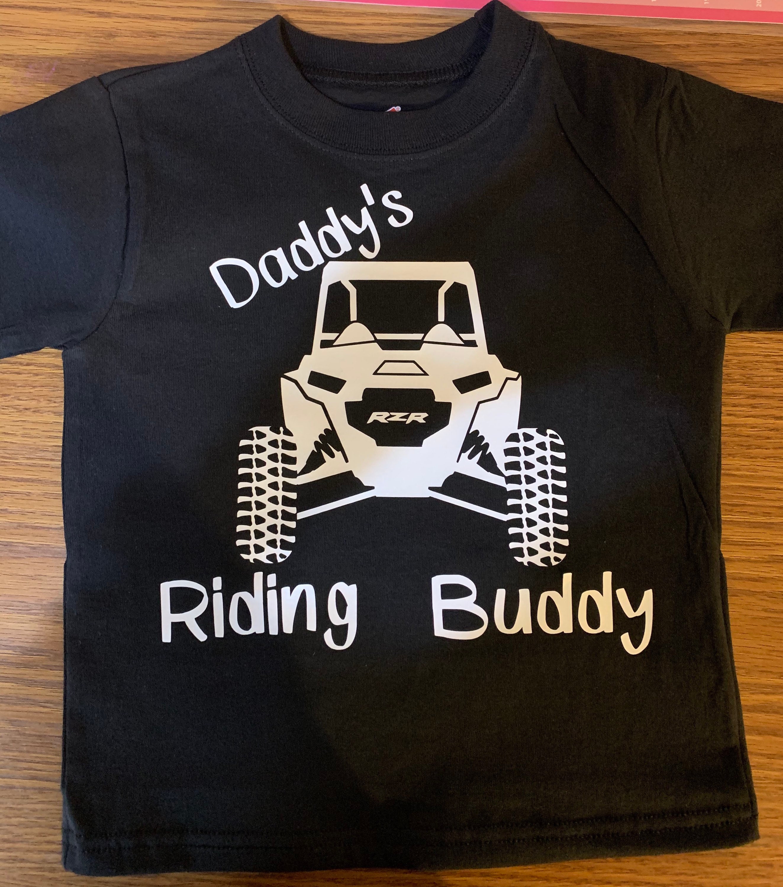 Daddy's Riding Buddy Toddler T Shirt Etsy UK