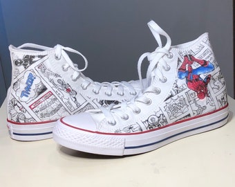 spiderman converse for sale