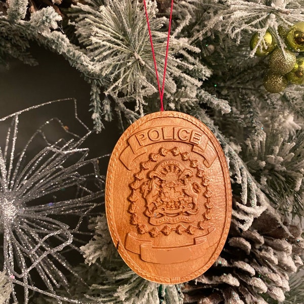 Calgary Police Christmas Ornament