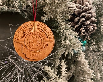 Alberta Police Services Christmas Ornaments