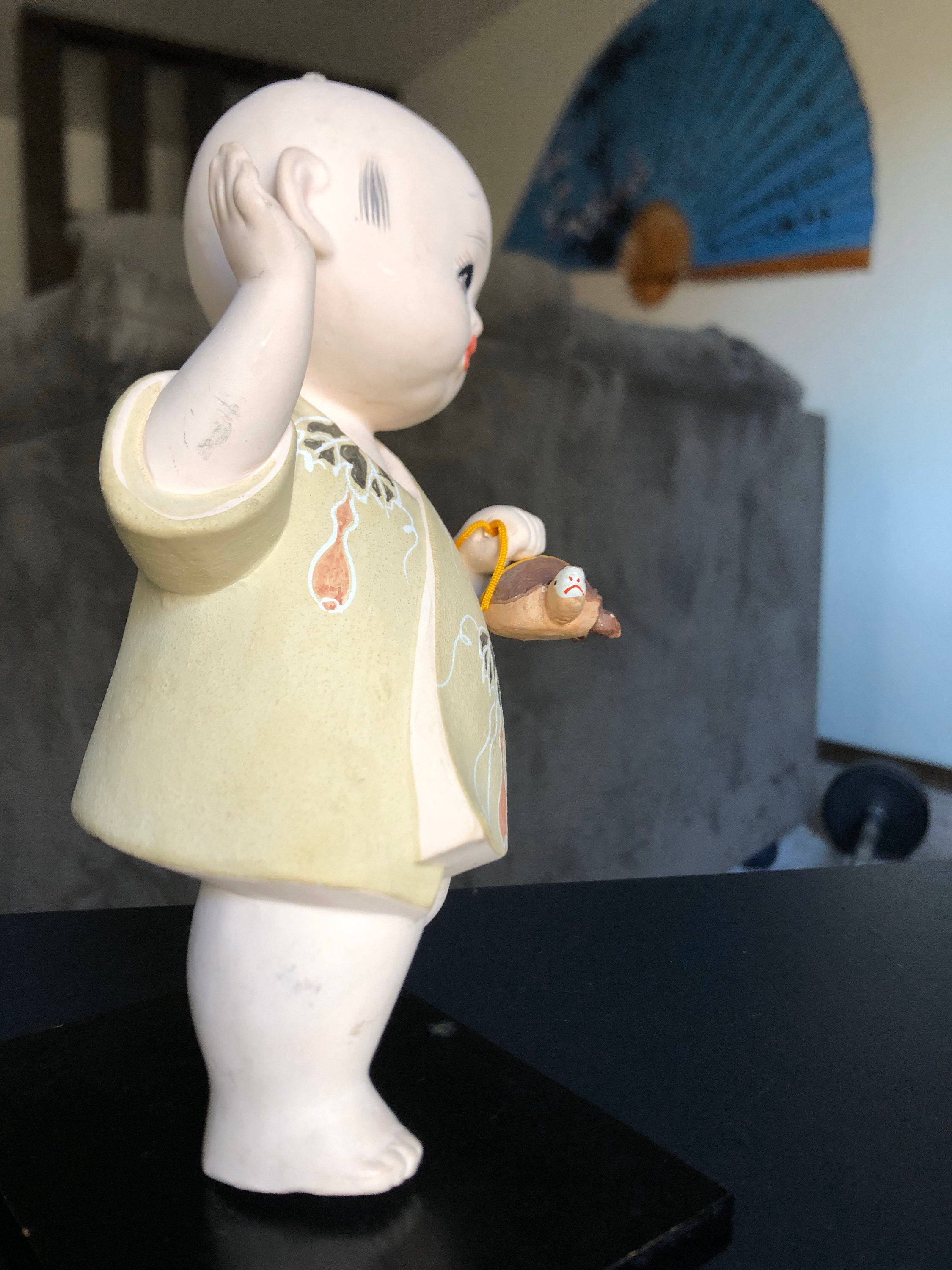 Vintage Japanese Porcelain Bisque Hakata Doll Figurine Etsy New Zealand