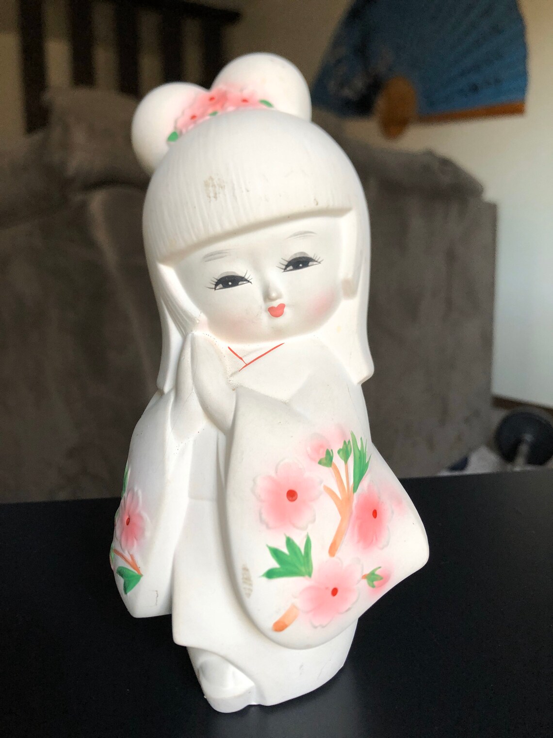 Vintage Japanese Porcelain Bisque Hakata Doll Etsy
