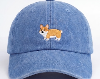 Chapeau papa brodé animal personnalisé, casquette animal mignon personnalisée, chapeau minimaliste pour animal de compagnie, chapeau avec prénom personnalisé, cadeau pour les amoureux des animaux