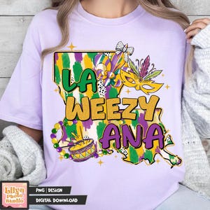 La Weezy Ana Mardi Gras PNG | Mardi gras | Carte de Mardi Gras en Louisiane | Coquette Mardi Gras PNG | Conception de mardi gras | Dalmatien de sublimation