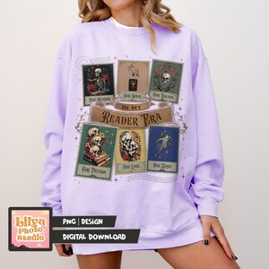 In My Reader Era Png | Geschenk für Leser Png | Vintage Png | Tarot Leser Png | Tarot-Liebhaber-Geschenk Png