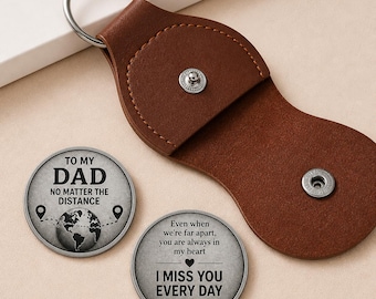 Câlin de poche papa interurbain, papa cadeau fête des pères, cadeau papa tu me manques, cadeau père fille, cadeau sentimental pour papa