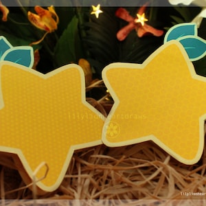 Kingdom Hearts: Handmade Paopu Fruit Greeting Cards