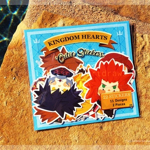 Kingdom Hearts Cutie Sticker Set
