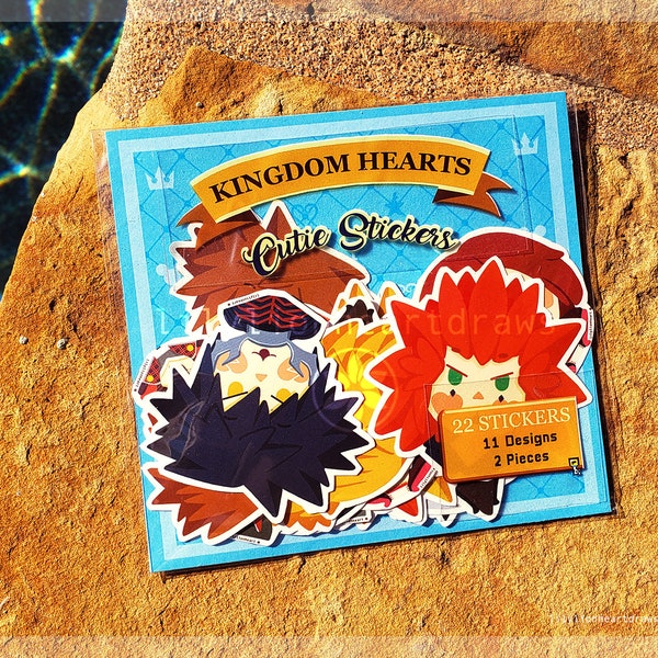 Kingdom Hearts Cutie Sticker Set