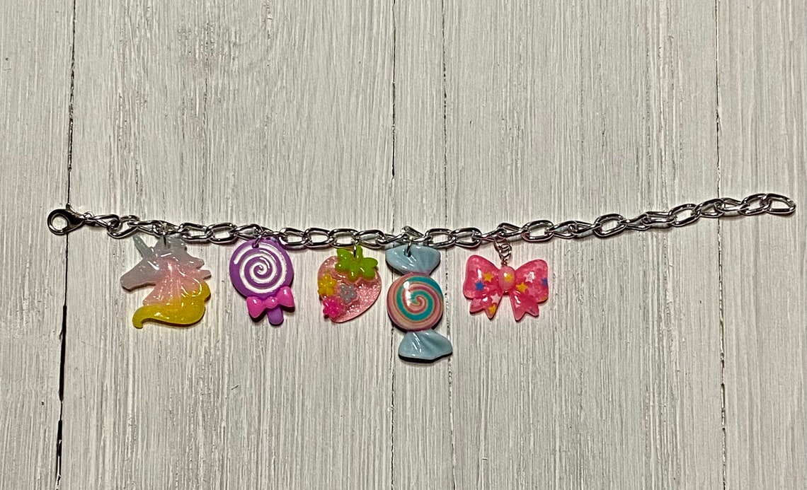 Charm Bracelet Etsy