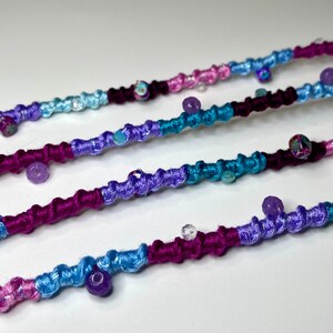 Healing Crystal Hair Wraps- 4pk