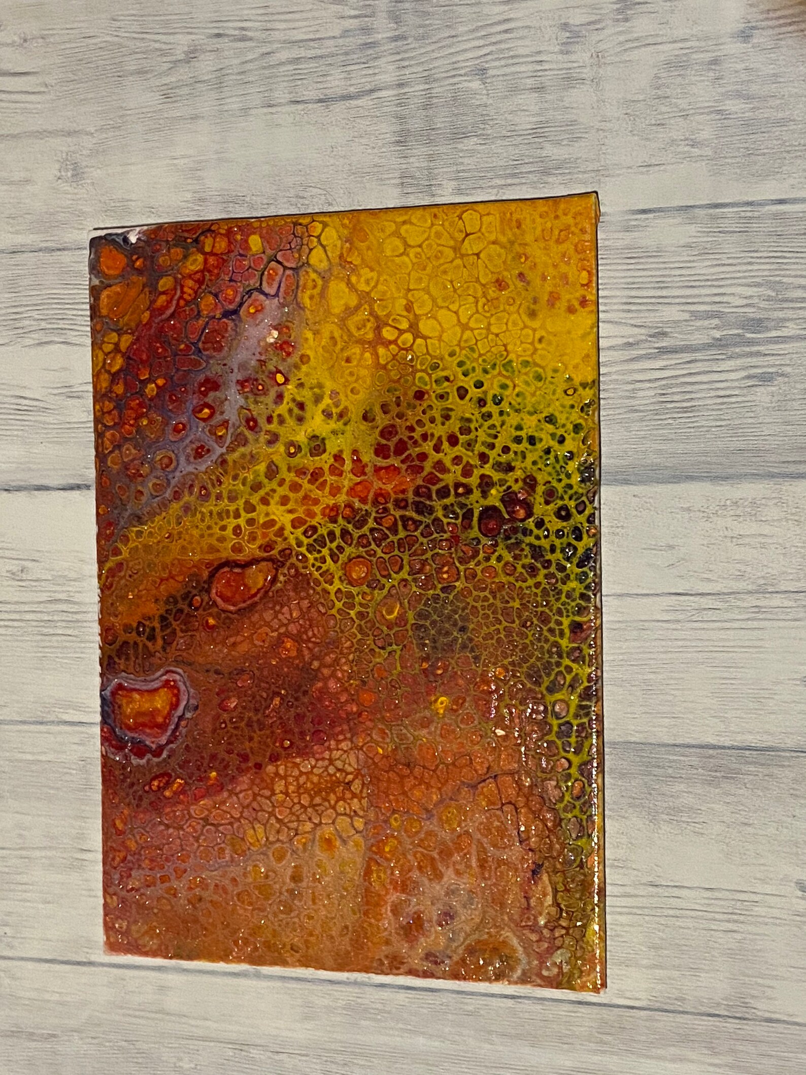 Acrylic Painting on Canvas Board 5x7 Etsy