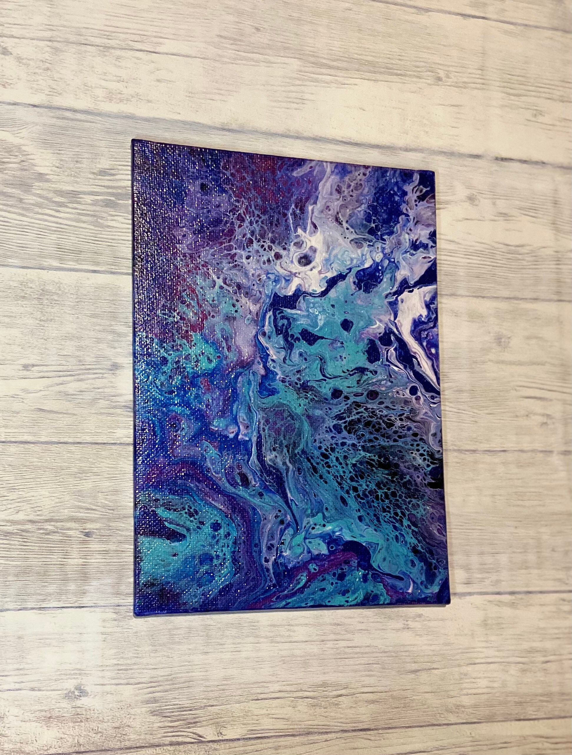 Acrylic Painting on Canvas Board 5x7 Etsy