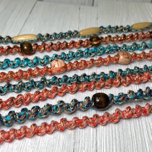 Boho Beaded Hair Wraps- 8pk