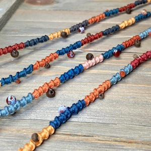 Boho Beaded Hair Wraps- 4pk