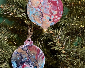 Painted Ornaments- 2pk