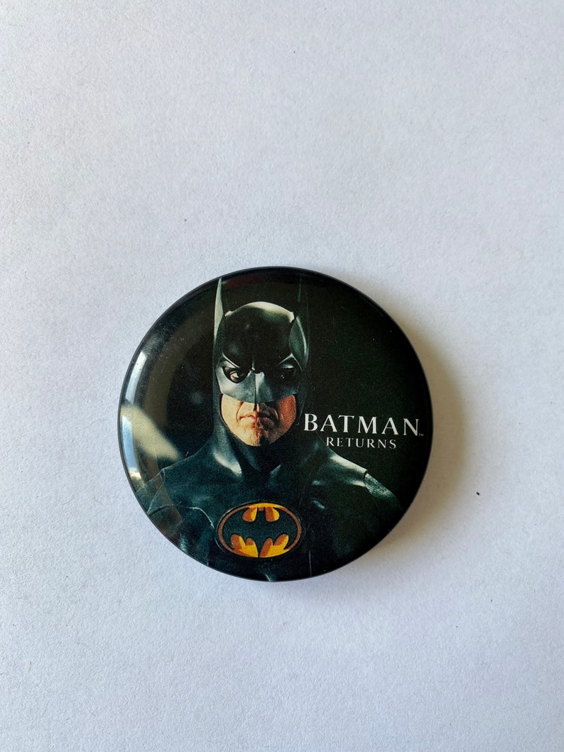 Vintage 90\u2019s Batman Returns Pinback Button