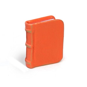 Miniature leather journal, tiny book