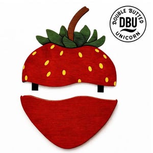 Strawberry Pull Apart Gift Card Holder - Digital File - SVG