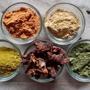 Sugandh Naturals Herbal Powder Collection | Choose from Amla, Reetha, Shikakai, Bhringraj and More | 100% Pure Ayurvedic Hair and Skin Care