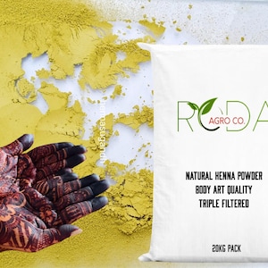 Triple Filter Henna Powder 20kg Bulk Bag (5kg x4)