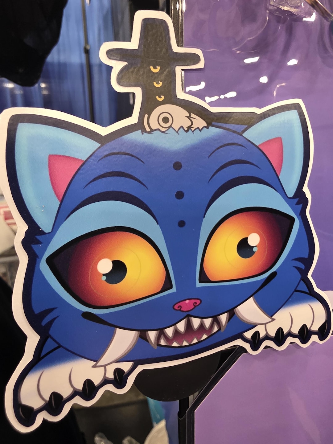 K-POP 猫キャラクター うちわ ギター il_1080xN.7080698033_rlzm.jpg
